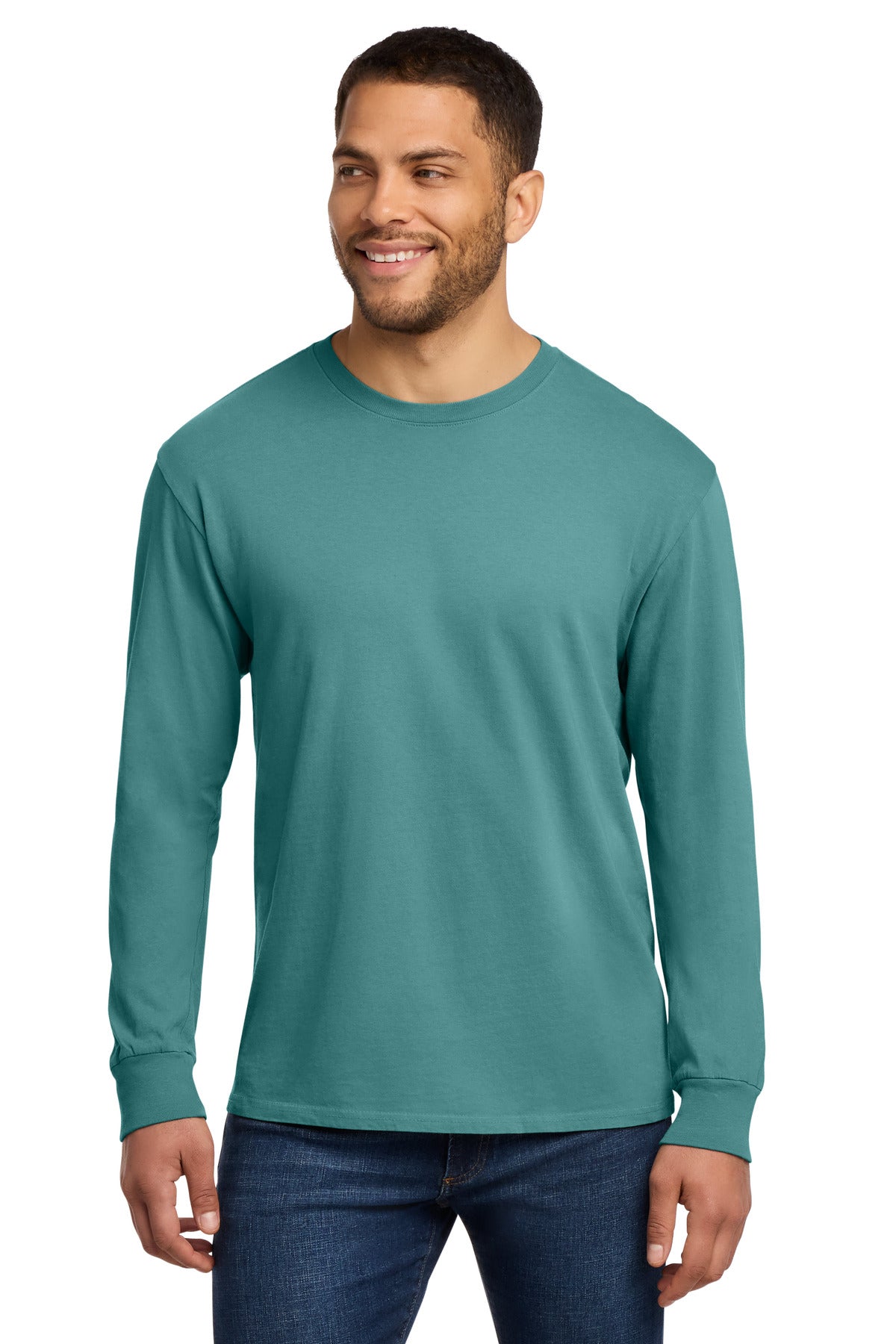Port & Co ®  Beach Wash ®  Garment-Dyed Long Sleeve Tee PC099LS
