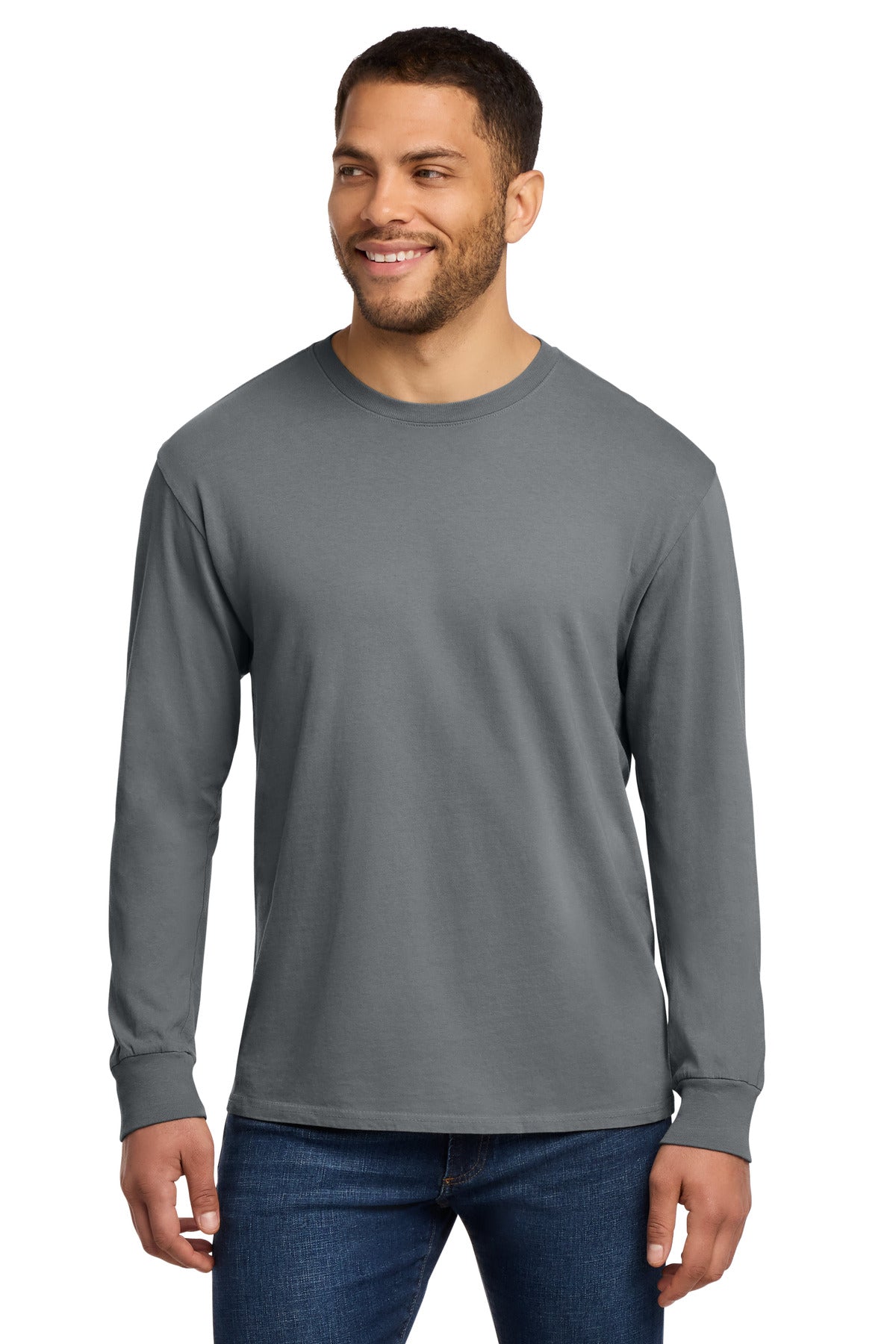 Port & Co ®  Beach Wash ®  Garment-Dyed Long Sleeve Tee PC099LS