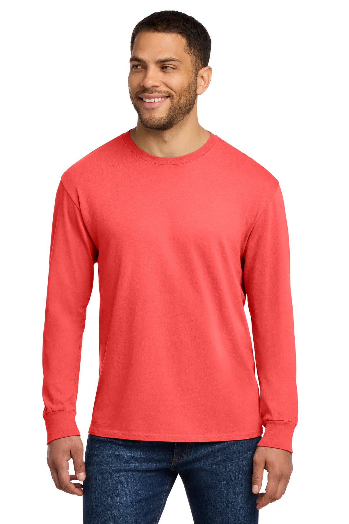 Port & Co ®  Beach Wash ®  Garment-Dyed Long Sleeve Tee PC099LS