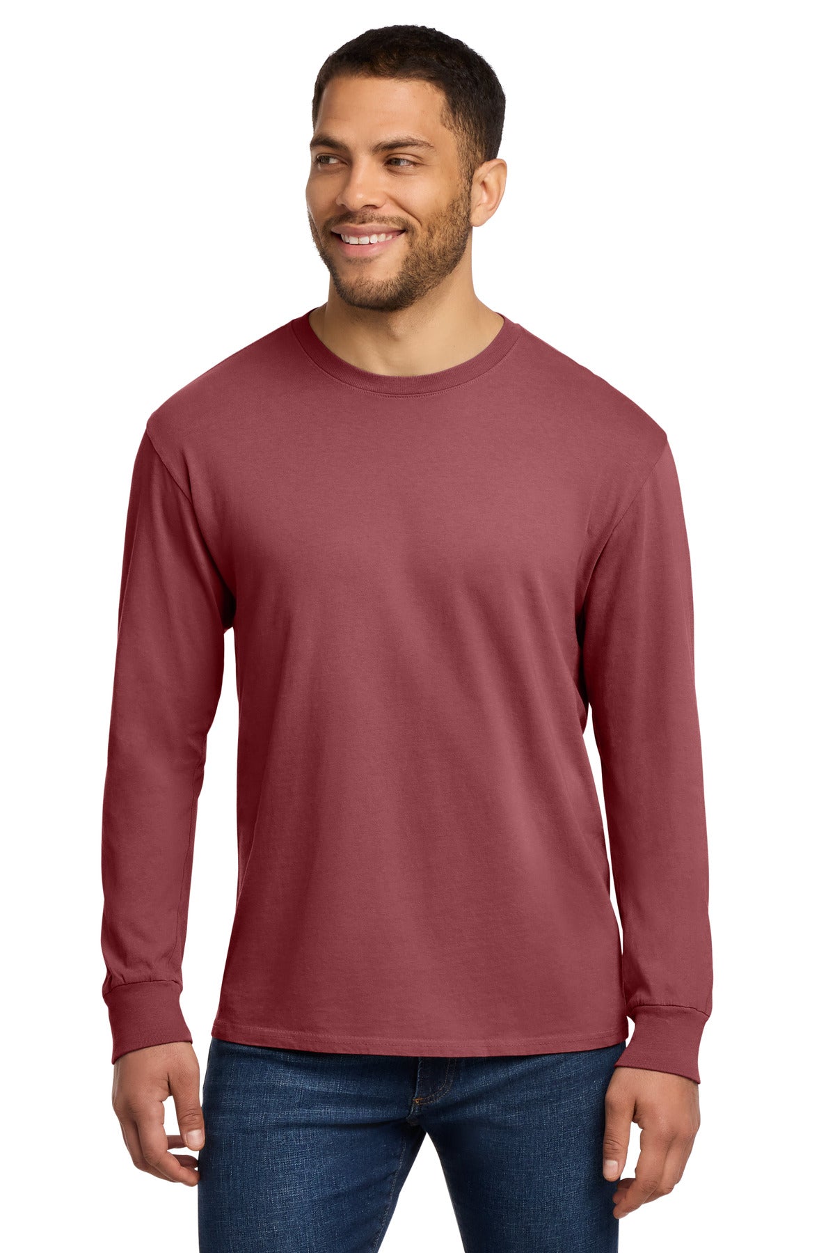 Port & Co ®  Beach Wash ®  Garment-Dyed Long Sleeve Tee PC099LS
