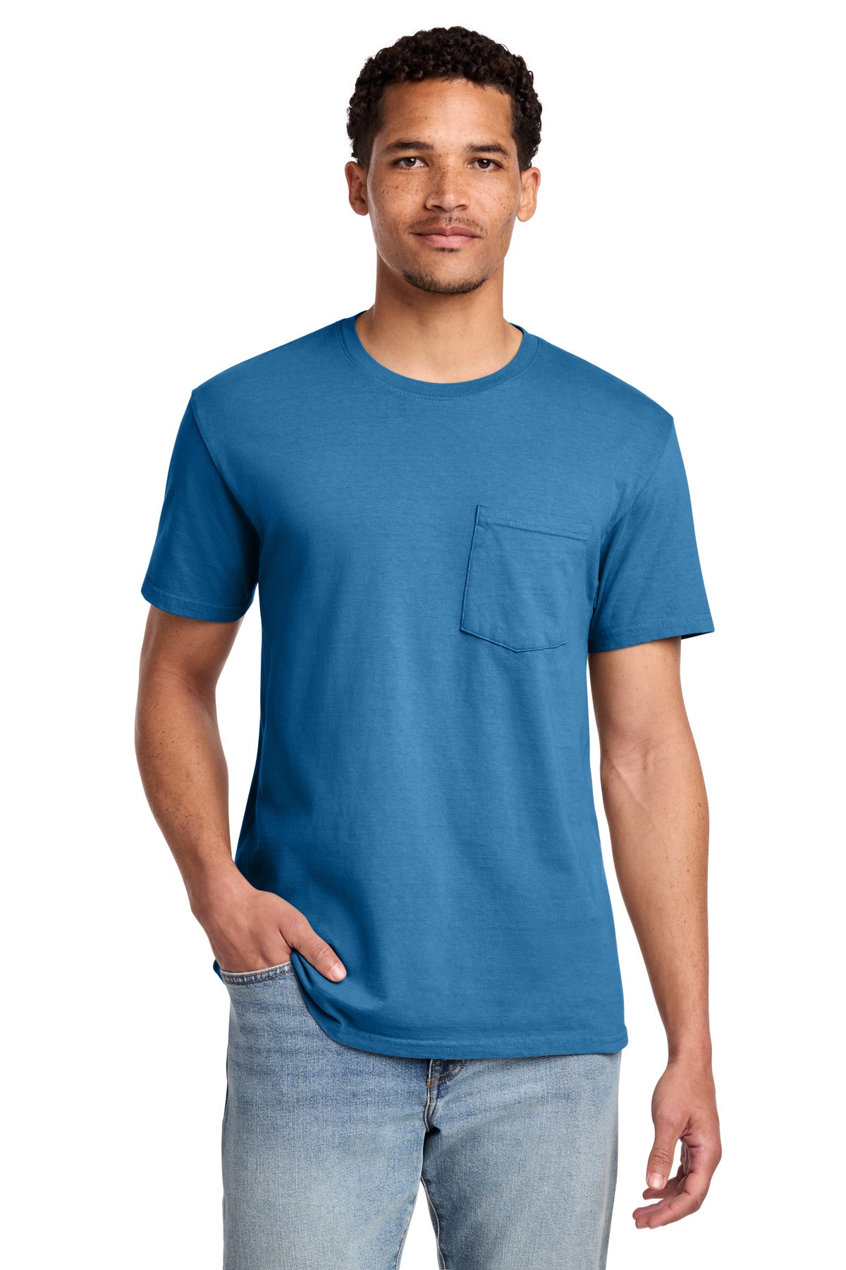 Port & Co ®  Beach Wash ®  Garment-Dyed Pocket Tee.  PC099P