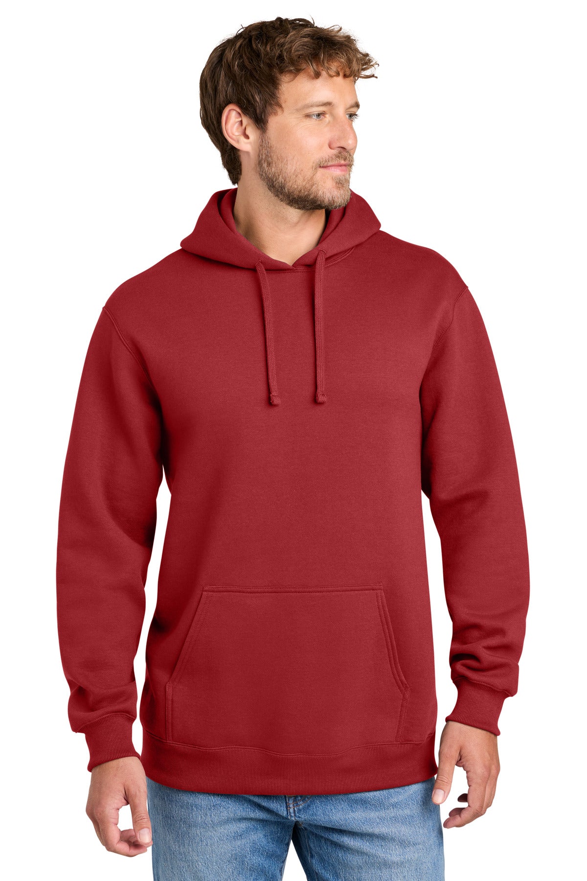 Port & Co ®  Foundation Fleece Pullover Hooded Sweatshirt PC107H