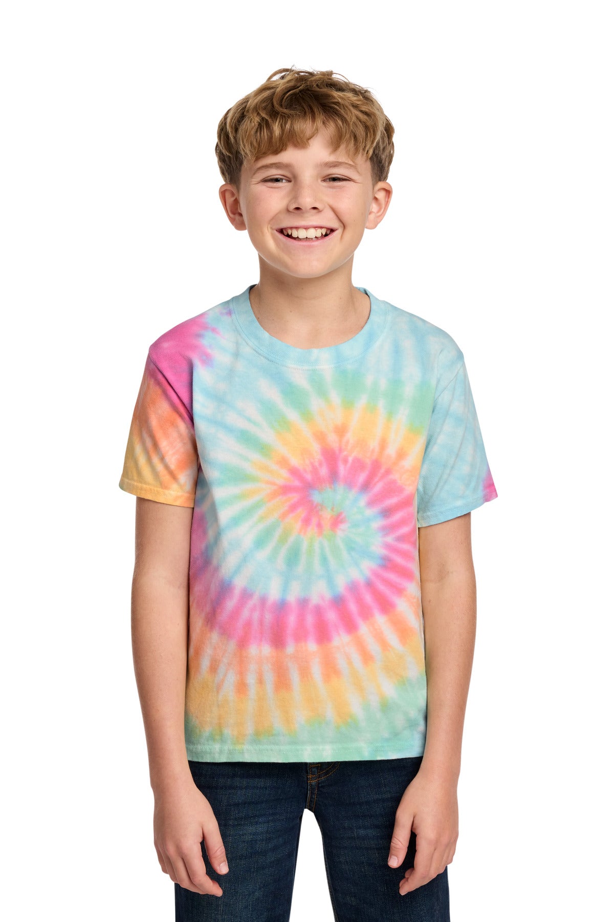 Port & Co ®  Youth Tie-Dye Tee. PC147Y
