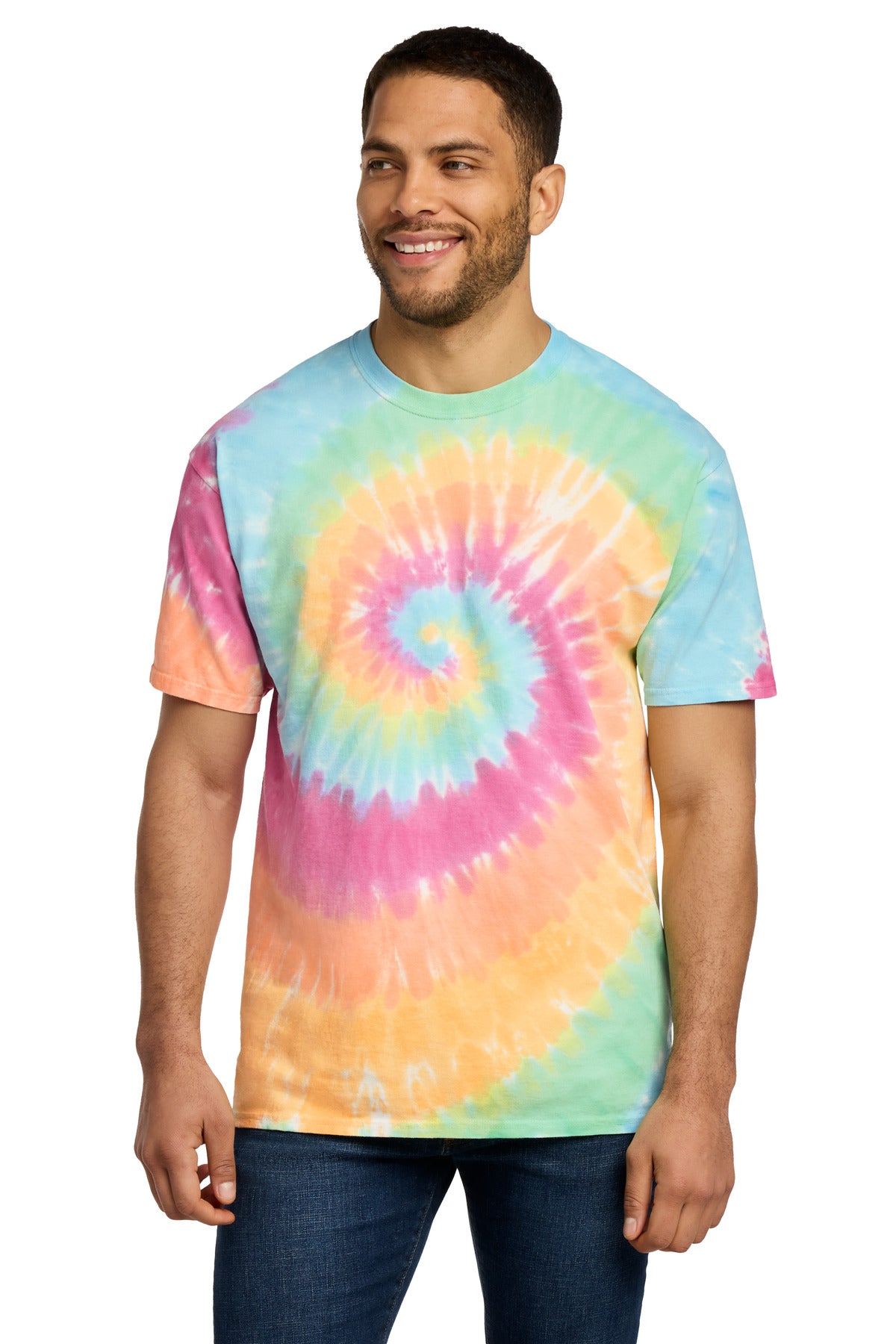 Port & Co ®  Tie-Dye Tee. PC147