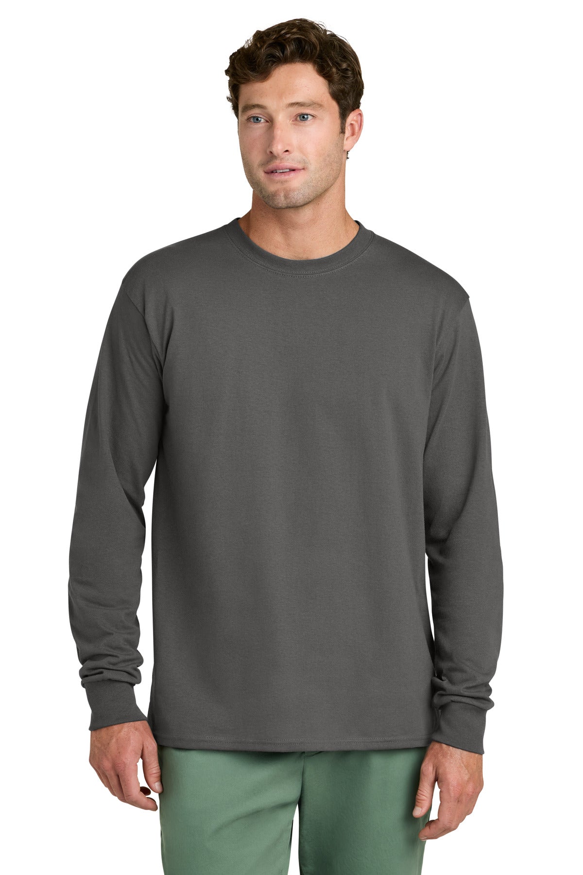 Port & Co ®  Long Sleeve Core Cotton Tee. PC54LS