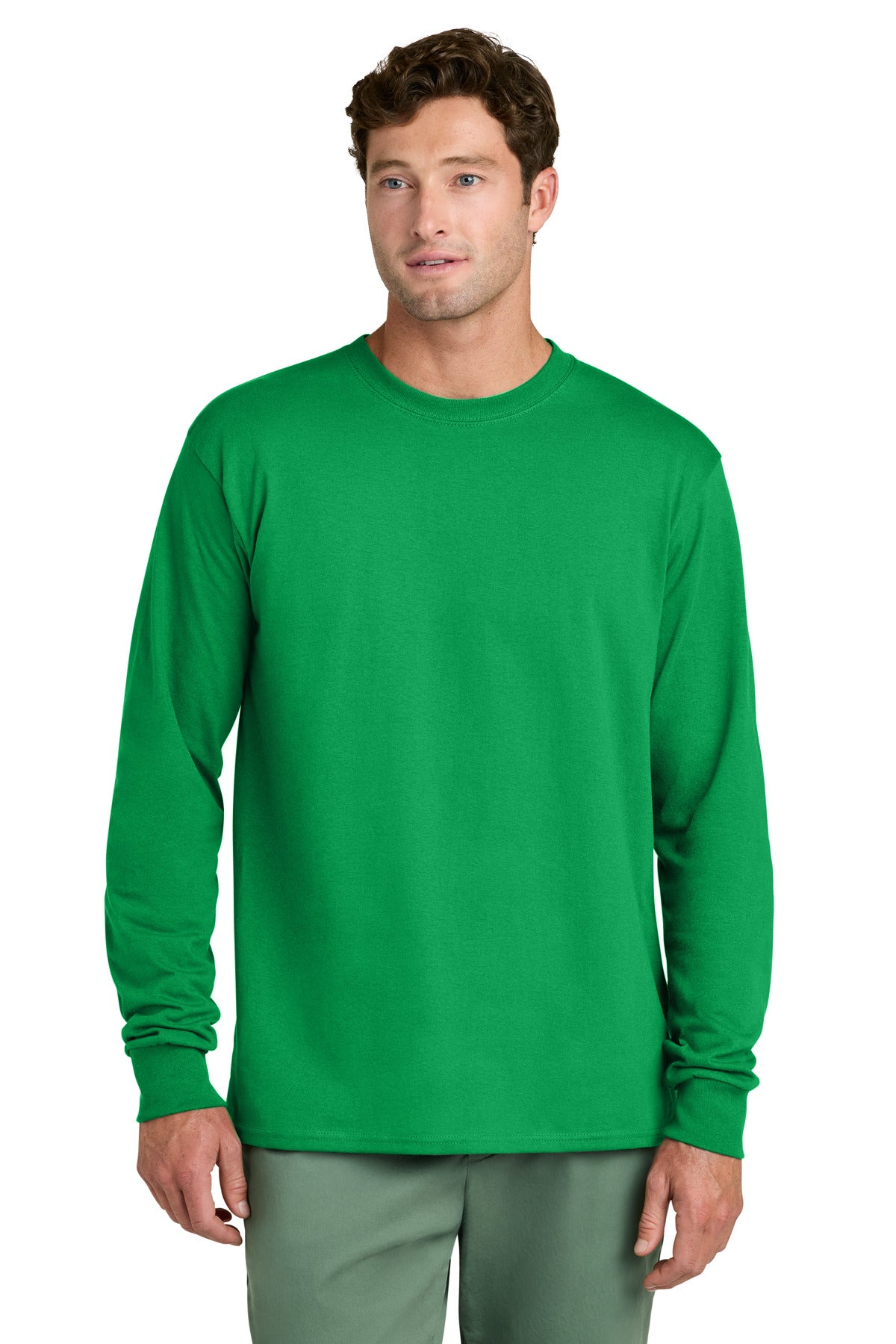 Port & Co ®  Long Sleeve Core Cotton Tee. PC54LS