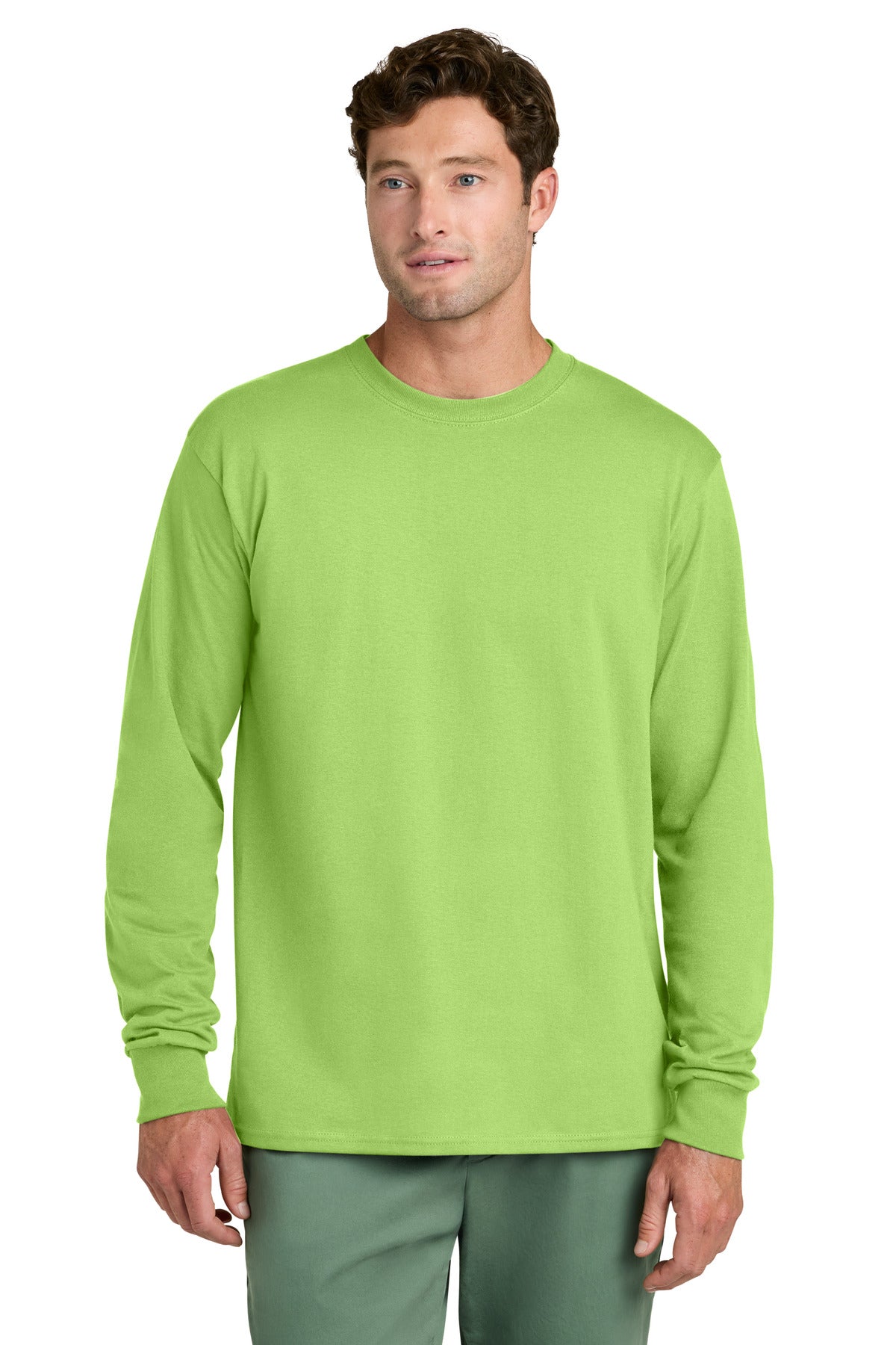 Port & Co ®  Long Sleeve Core Cotton Tee. PC54LS