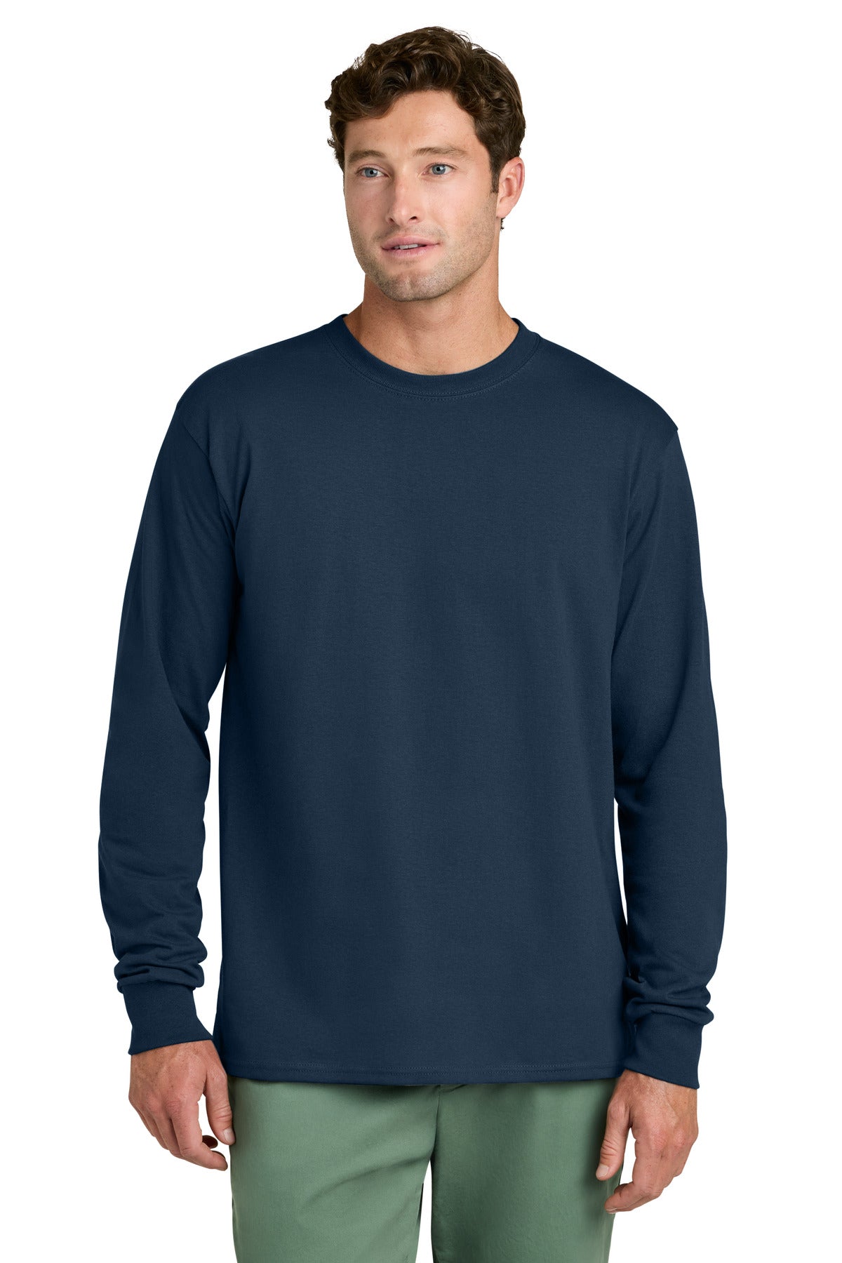Port & Co ®  Long Sleeve Core Cotton Tee. PC54LS