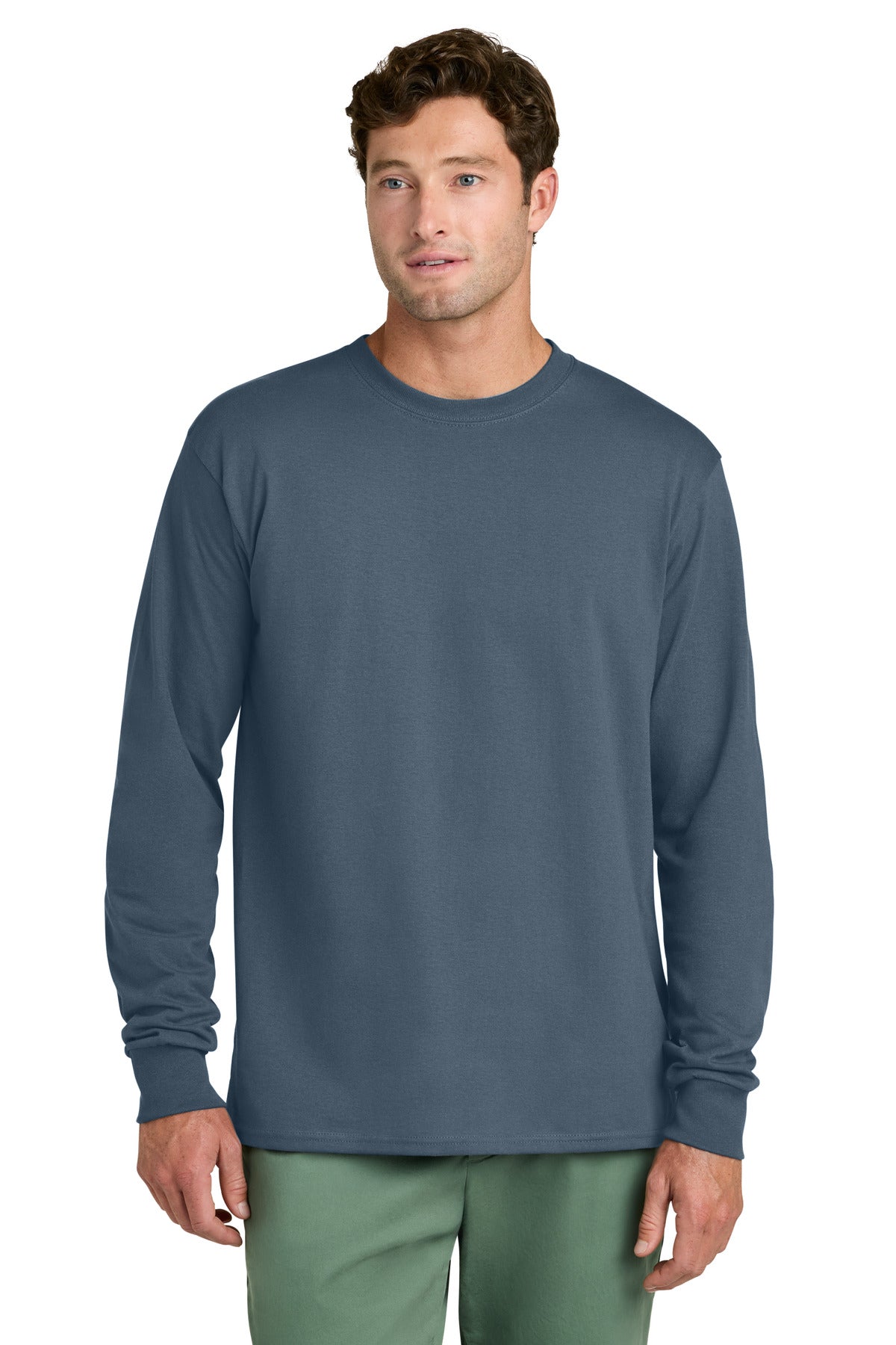 Port & Co ®  Long Sleeve Core Cotton Tee. PC54LS