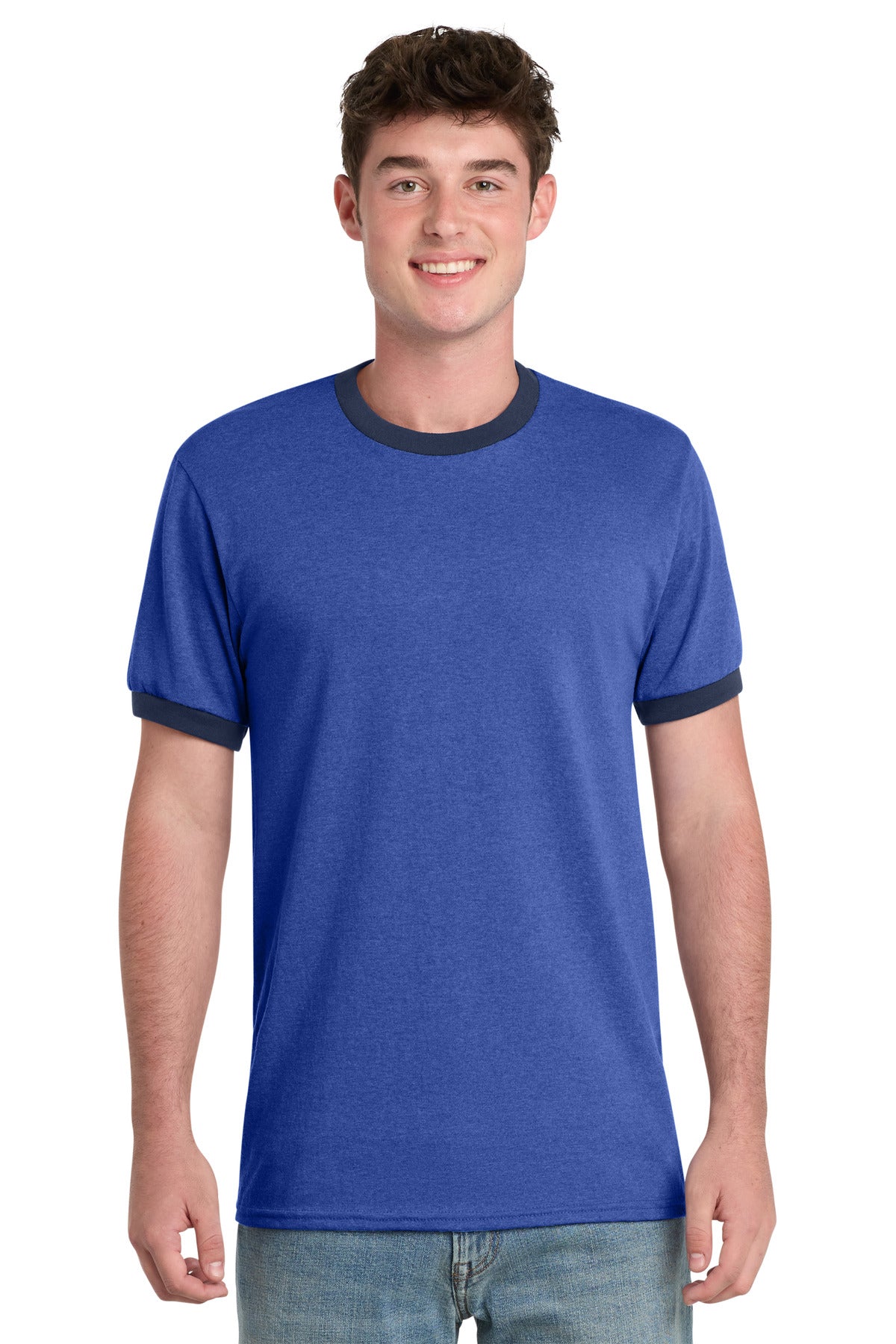 Port & Co ®  Core Cotton Ringer Tee.  PC54R