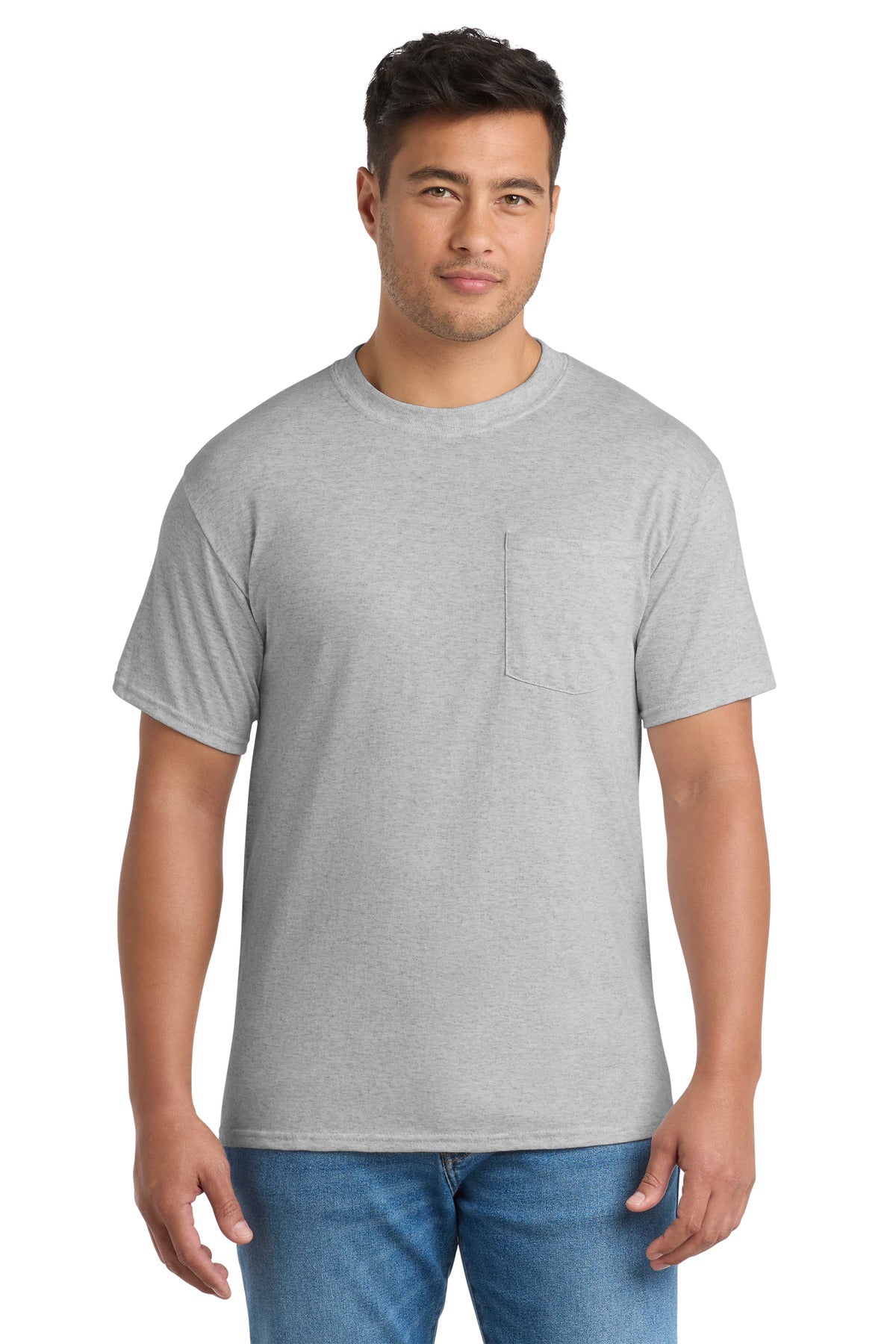 Port & Co ®  Core Blend Pocket Tee. PC55P