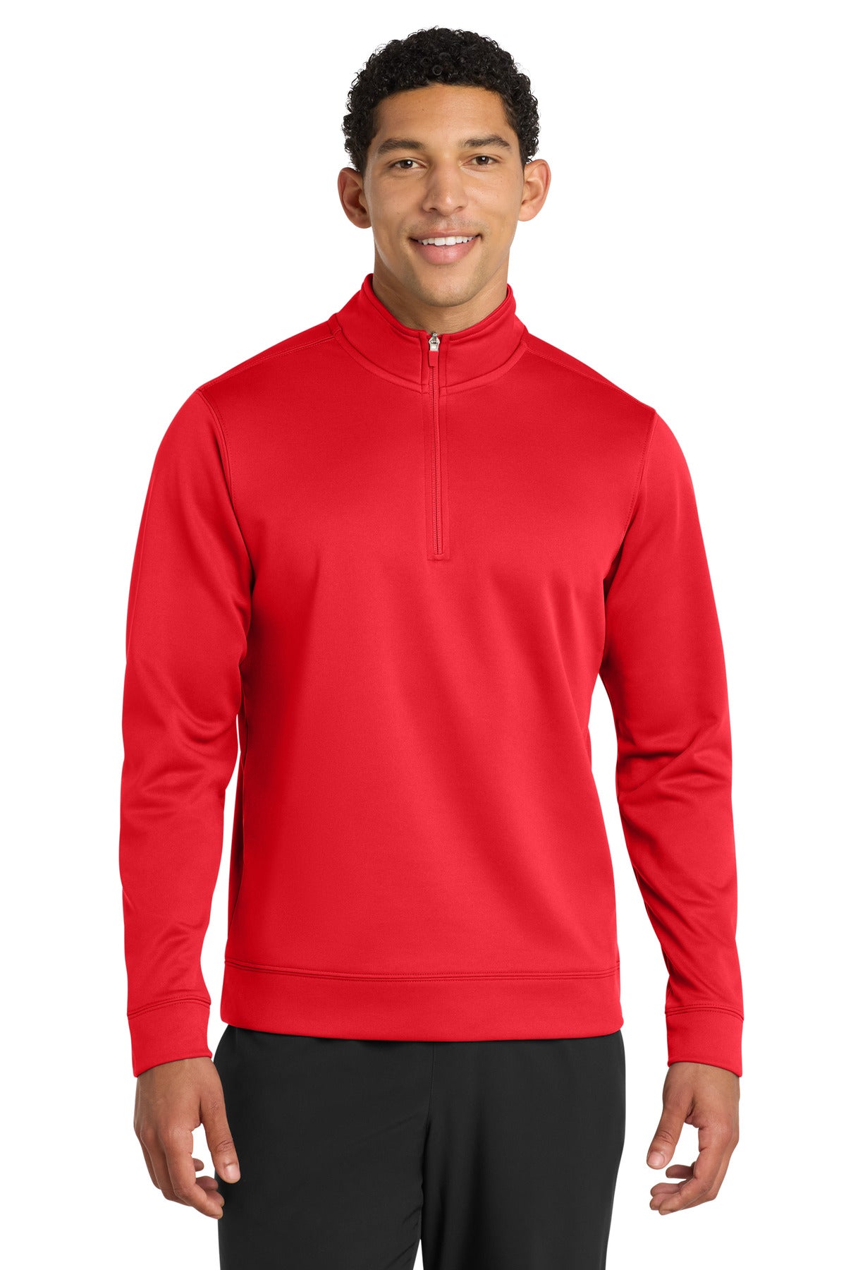 Port & Co ®  Performance Fleece 1/4-Zip Pullover Sweatshirt. PC590Q