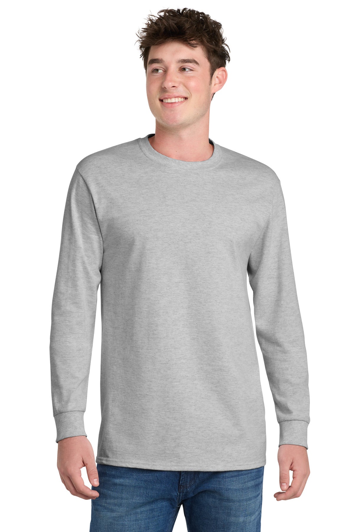 Port & Co ®  Tall Long Sleeve Essential Tee. PC61LST