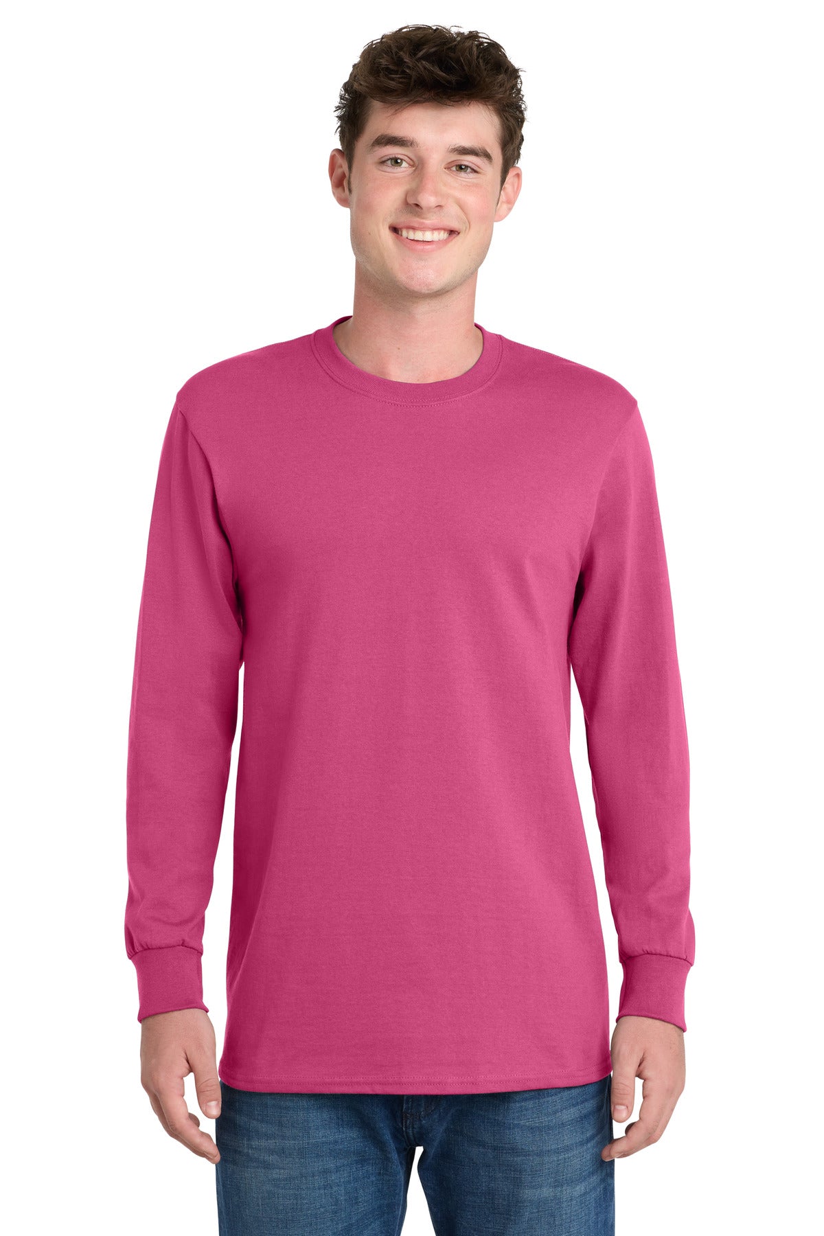 Port & Co ®  Long Sleeve Essential Tee. PC61LS