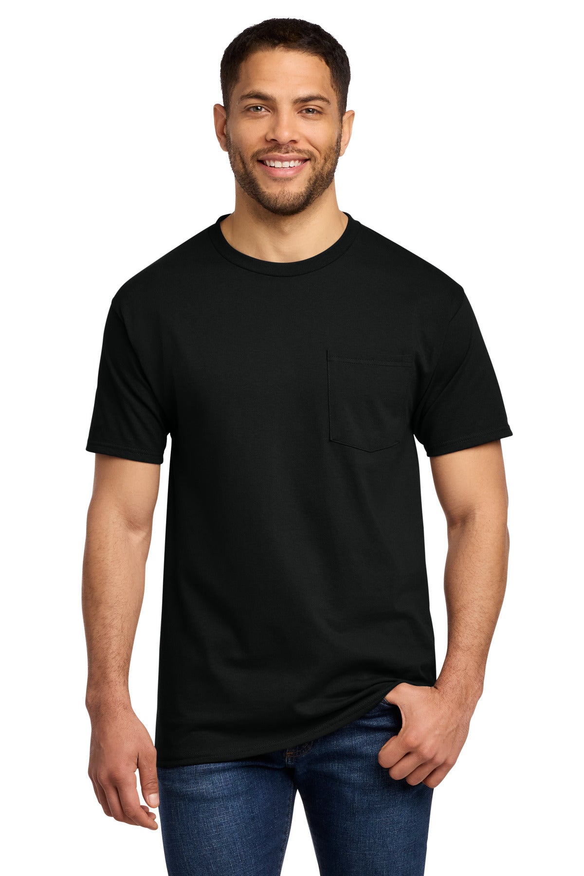 Port & Co ®  Essential Pocket Tee. PC61P