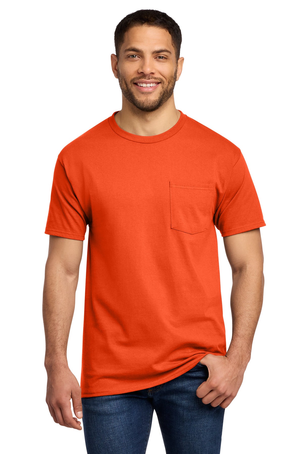 Port & Co ®  Essential Pocket Tee. PC61P