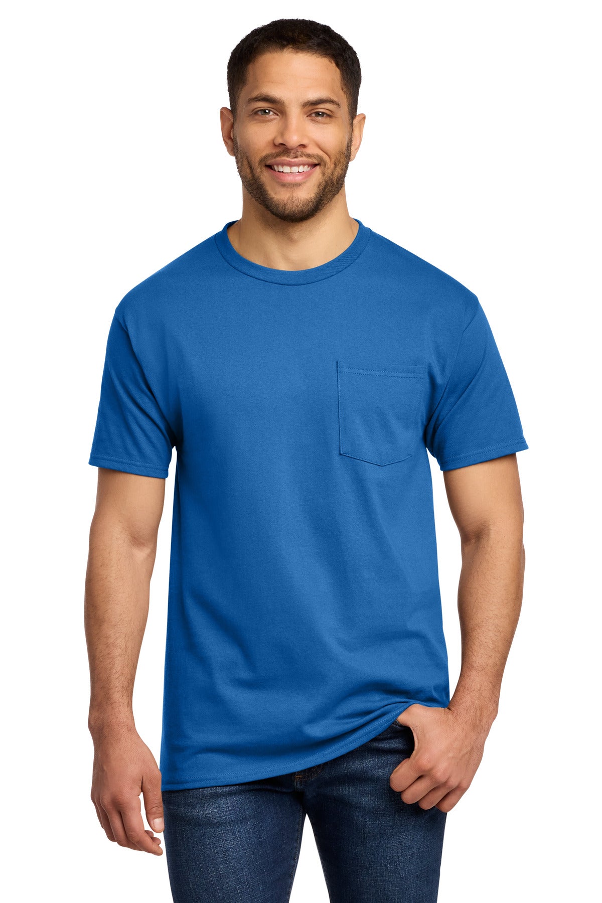 Port & Co ®  Essential Pocket Tee. PC61P