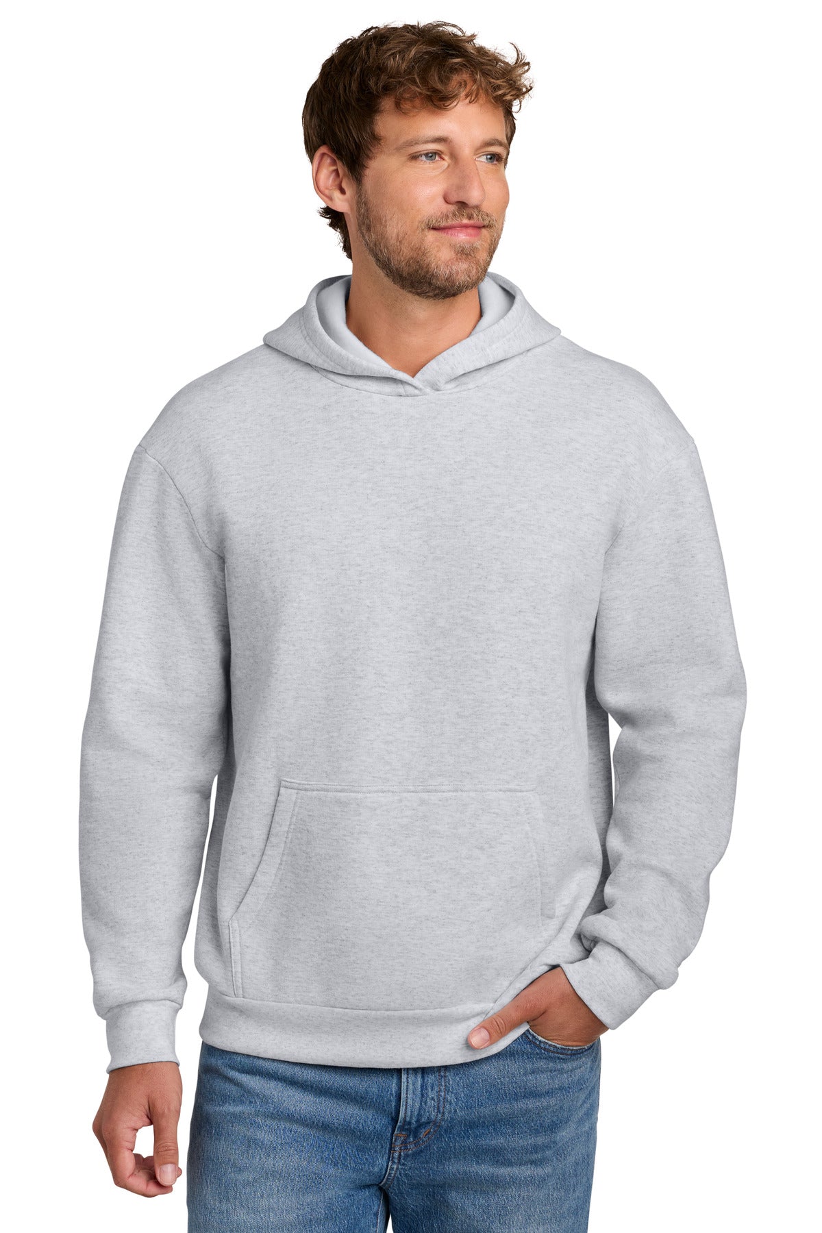 Port & Co ®  Easy Fleece Pullover Hooded Sweatshirt PC68H
