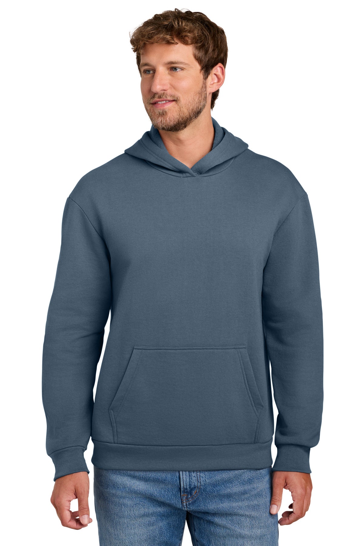 Port & Co ®  Easy Fleece Pullover Hooded Sweatshirt PC68H