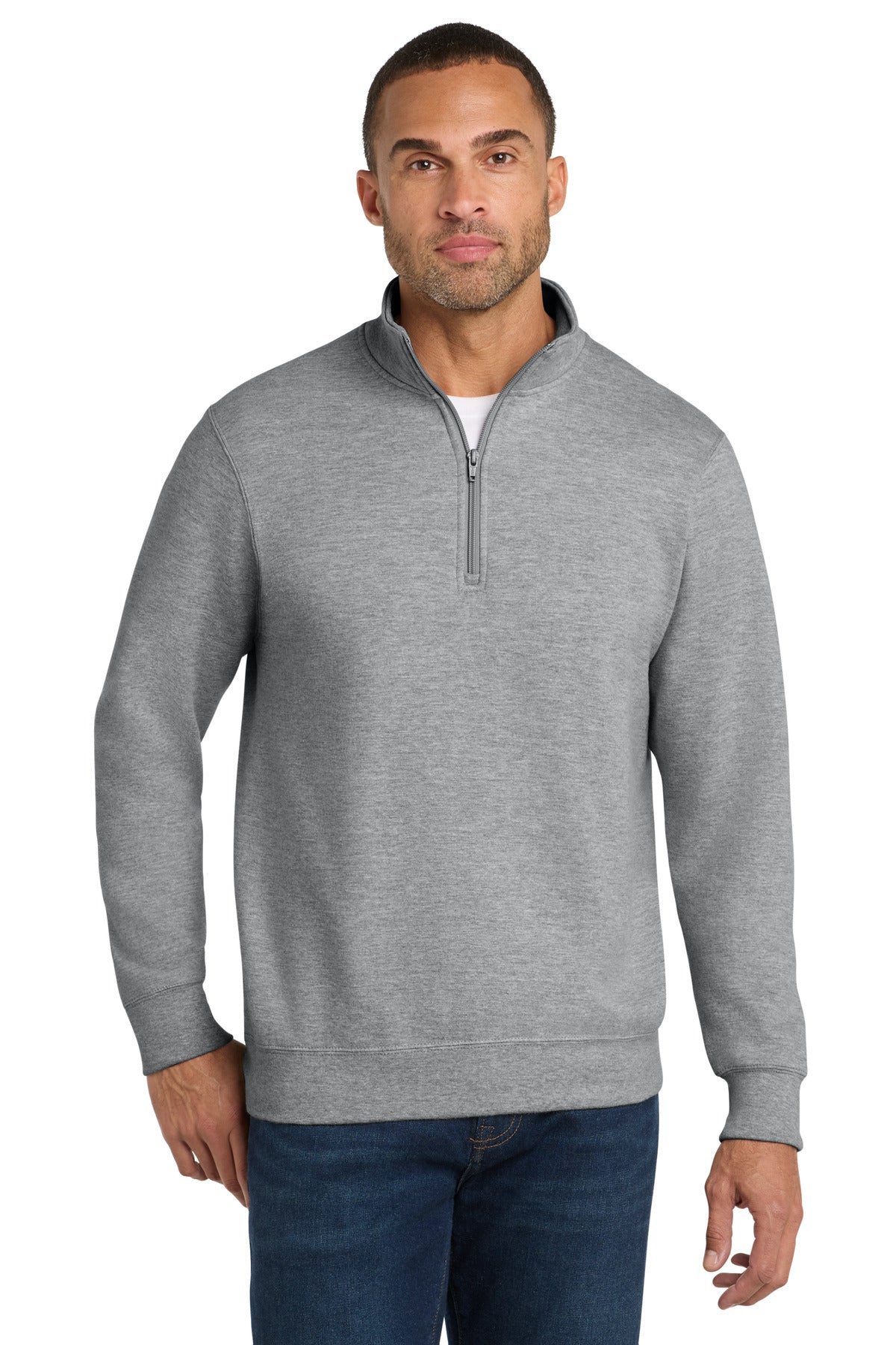 Port & Co ®  Fan Favorite Fleece 1/4-Zip Pullover Sweatshirt. PC850Q