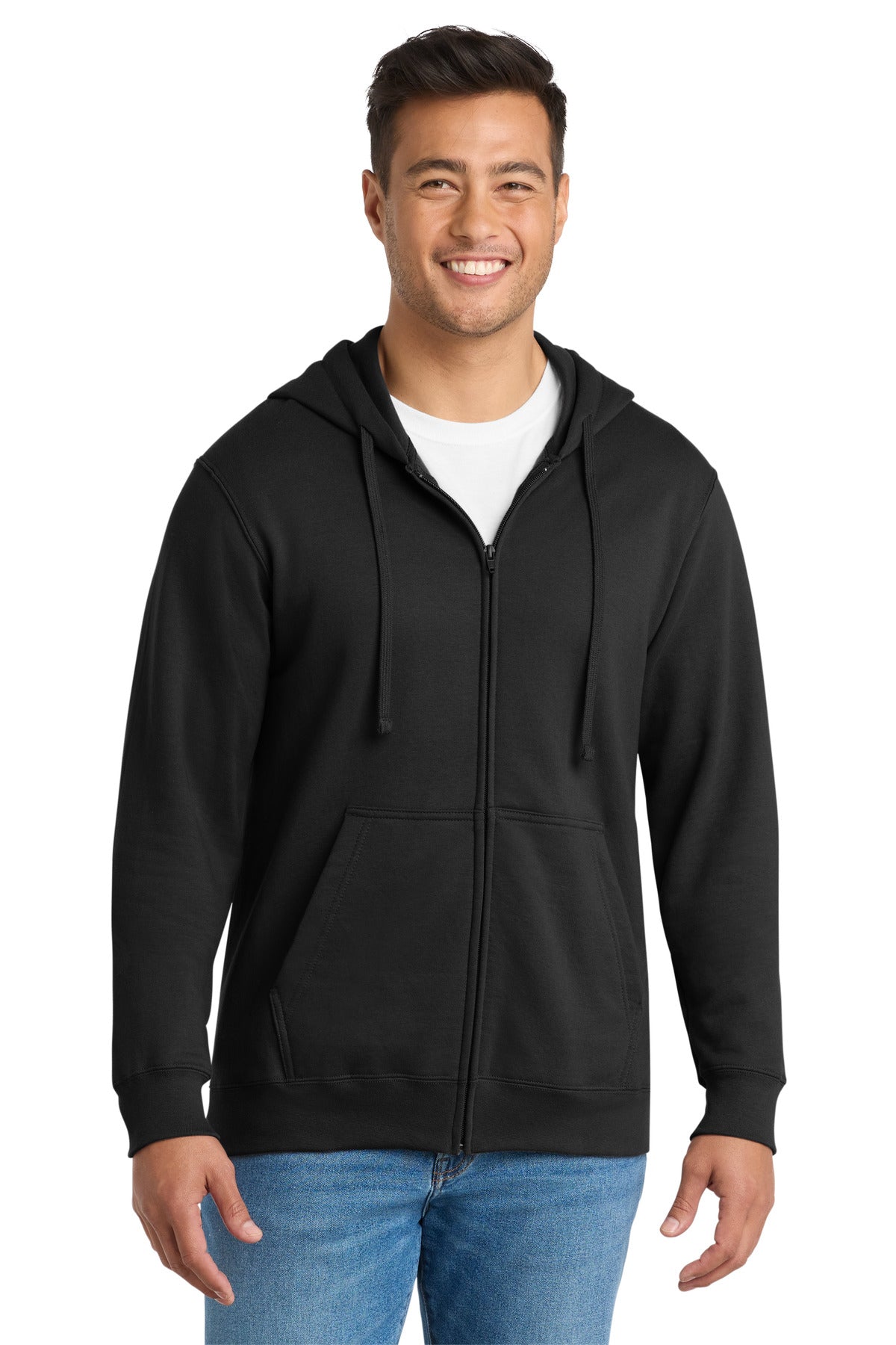 Port & Co ®  Fan Favorite Fleece Full-Zip Hooded Sweatshirt. PC850ZH