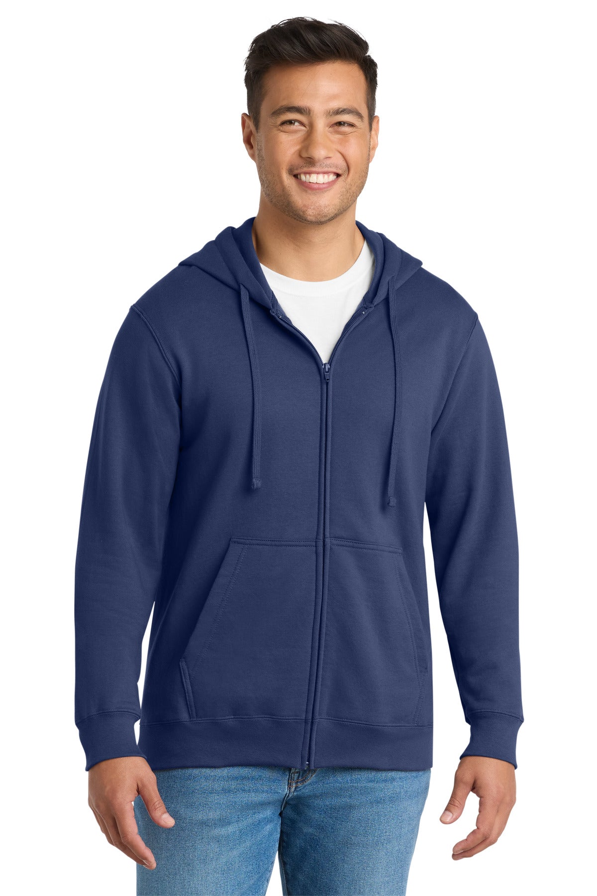 Port & Co ®  Fan Favorite Fleece Full-Zip Hooded Sweatshirt. PC850ZH