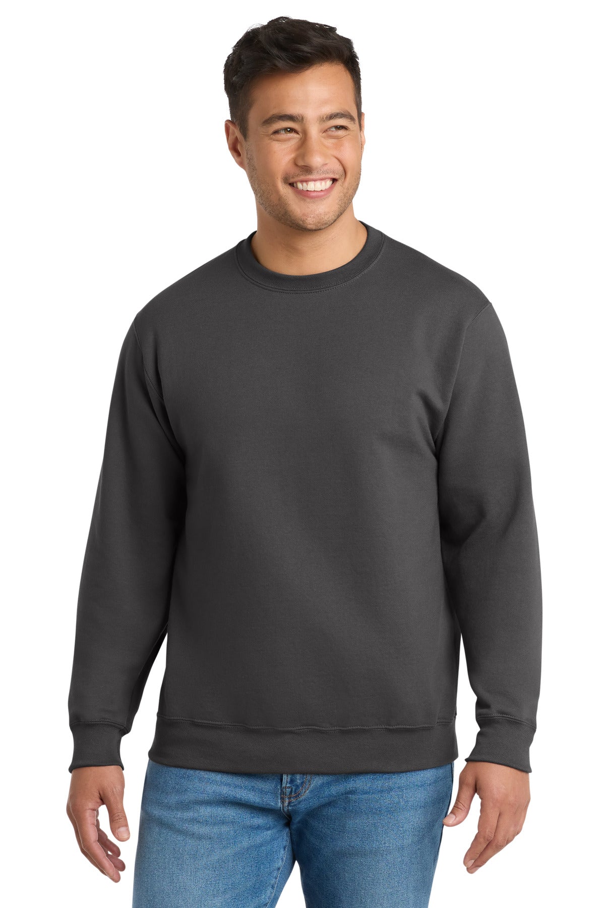 Port & Co ®  Essential Fleece Crewneck Sweatshirt.  PC90