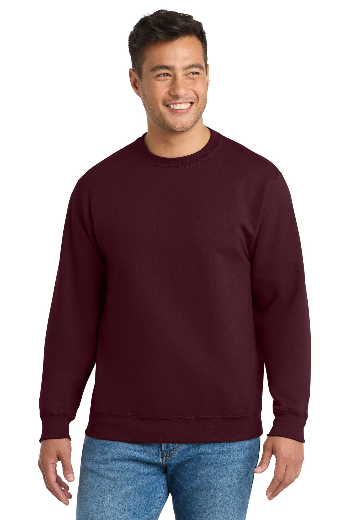 Port & Co ®  Essential Fleece Crewneck Sweatshirt.  PC90