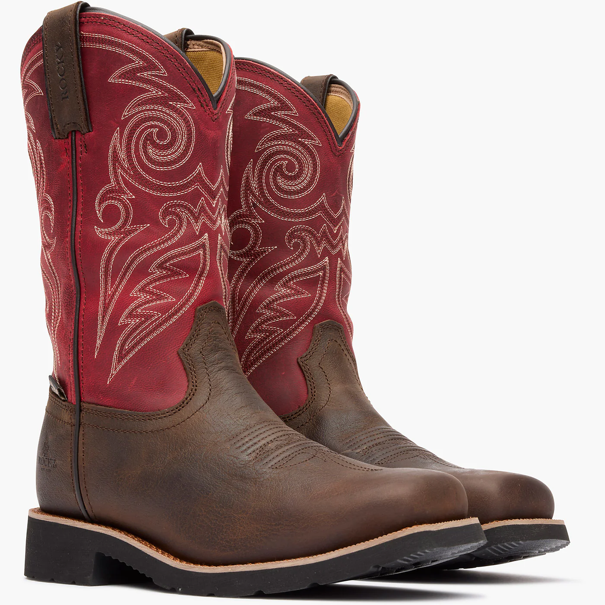 Rocky Women’s MonoCrepe 11” Steel Toe Western Boot - RKW0444
