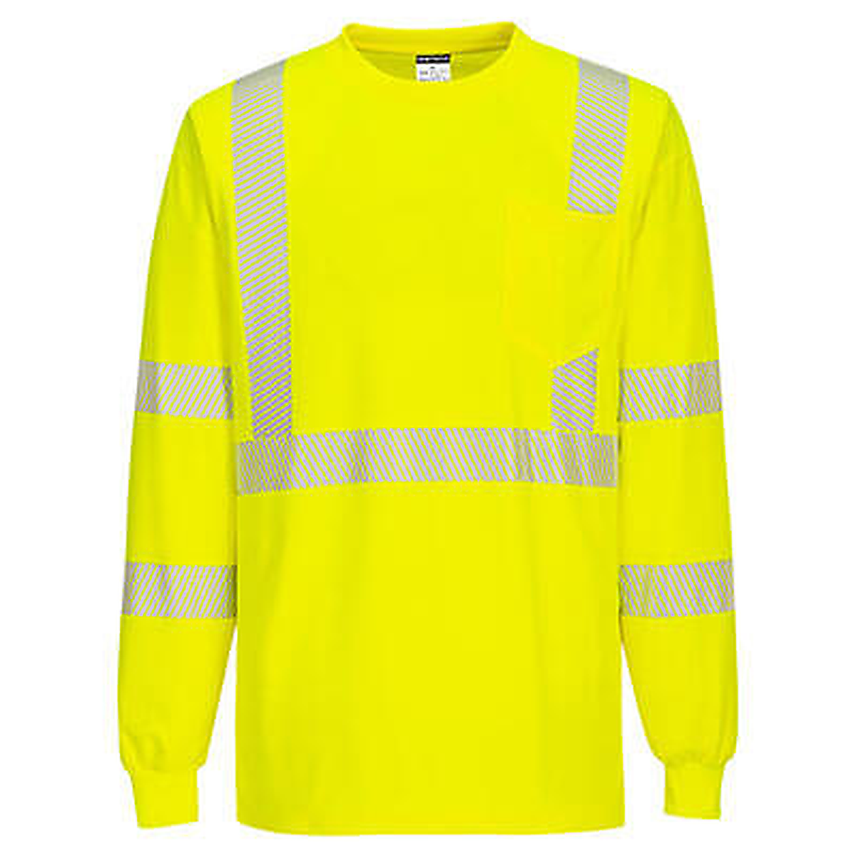 Hi-Vis Segmented Tape T-Shirt L/S - S195