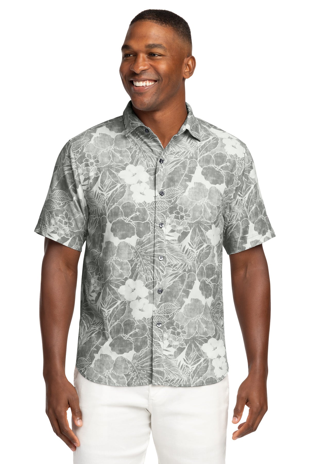 Tommy Bahama ®  Coconut Point Playa Flora Short Sleeve Shirt ST325929TB