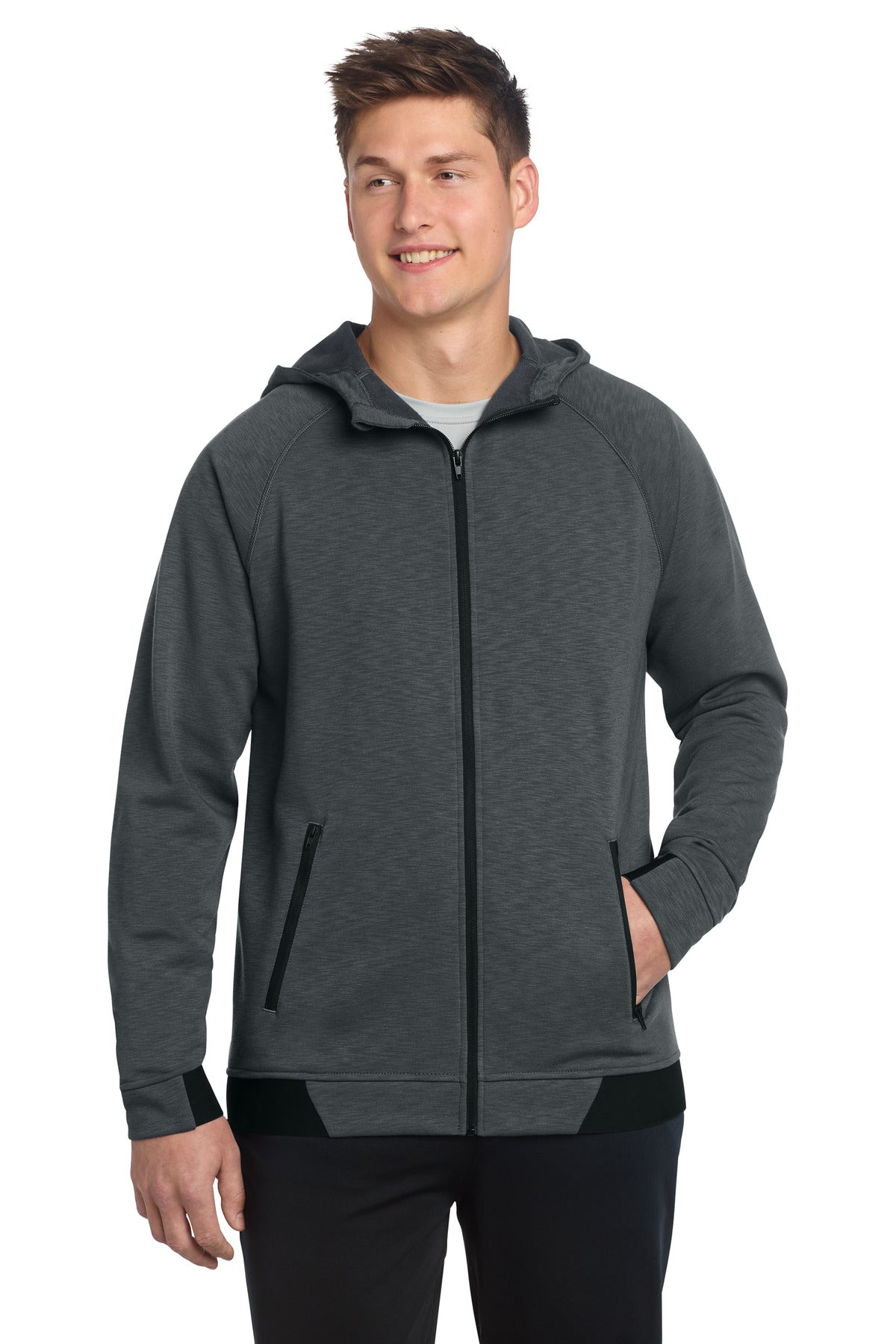 Sport-Tek ®  PosiCharge ®  Strive Hooded Full-Zip ST570