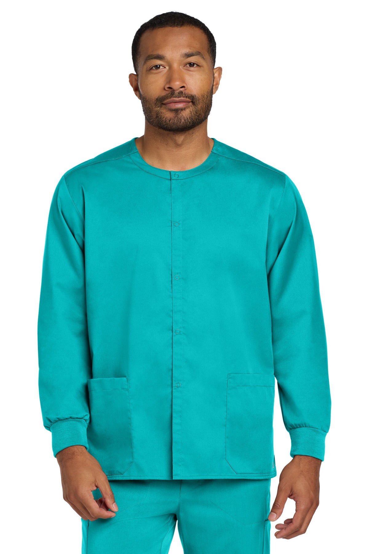 Wink ®  Unisex WorkFlex Snap-Front Scrub Jacket WW3080