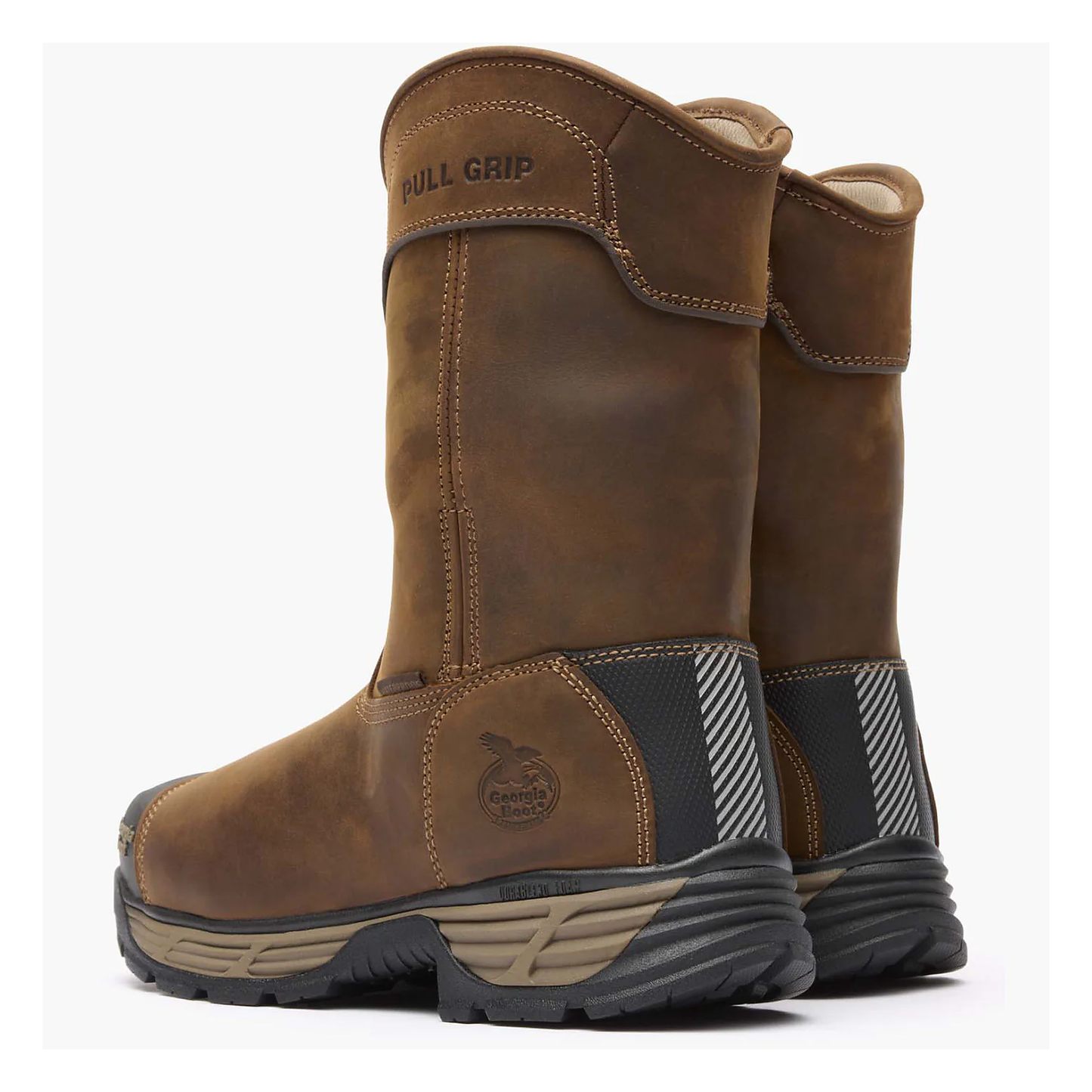 Georgia Boot Durablend Edge 10" Waterproof Alloy Toe Pull On Work Boot - GB00664