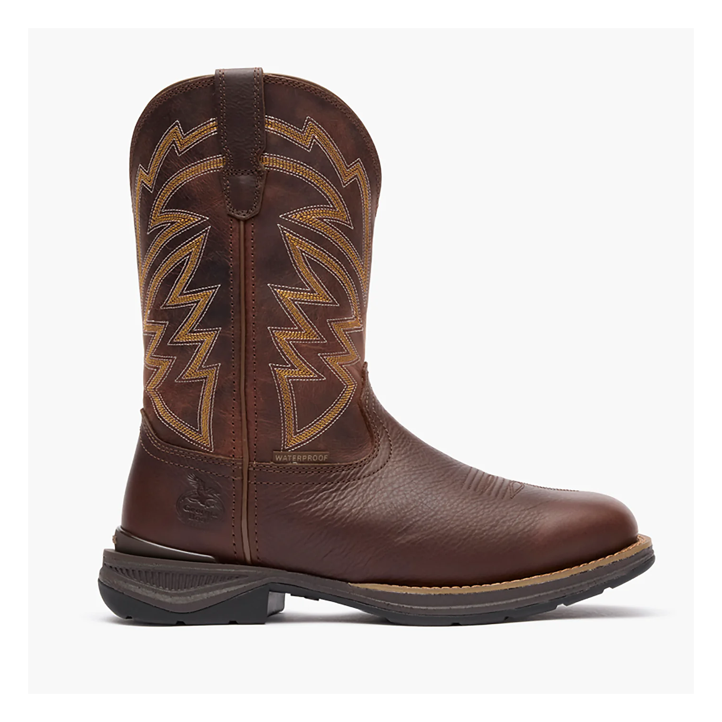 Georgia Boot Aero LT Square Toe 11" Pull-On Western Boot Carbon Toe - GB00752